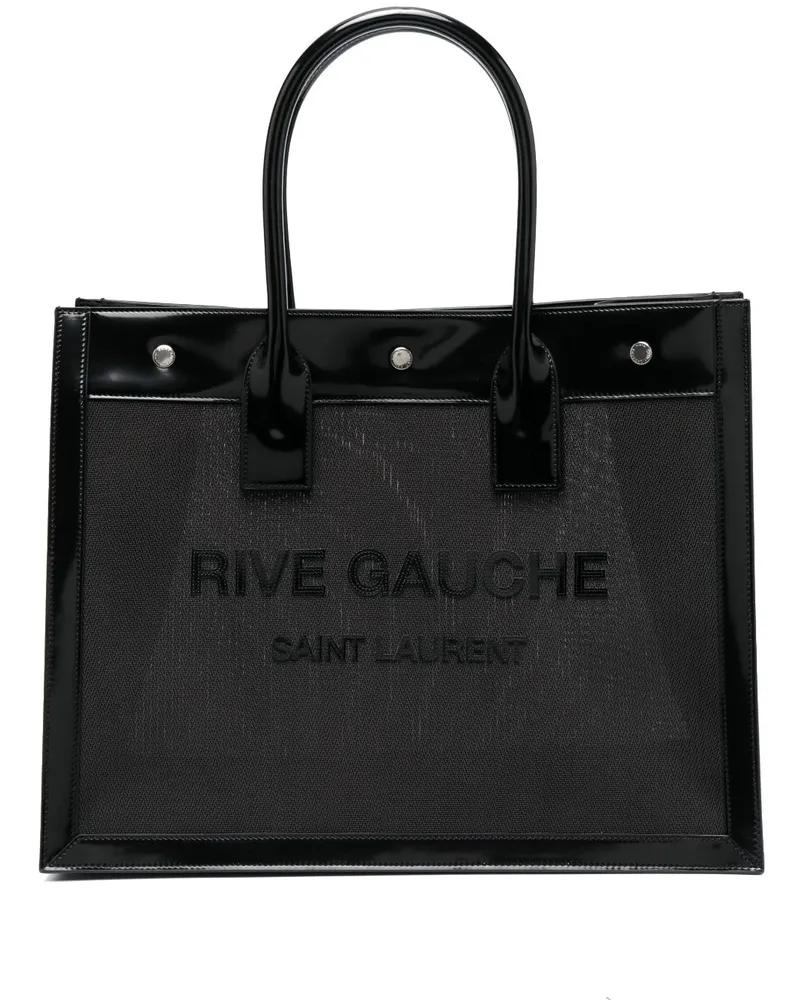 Saint Laurent Rive Gauche Shopper Schwarz