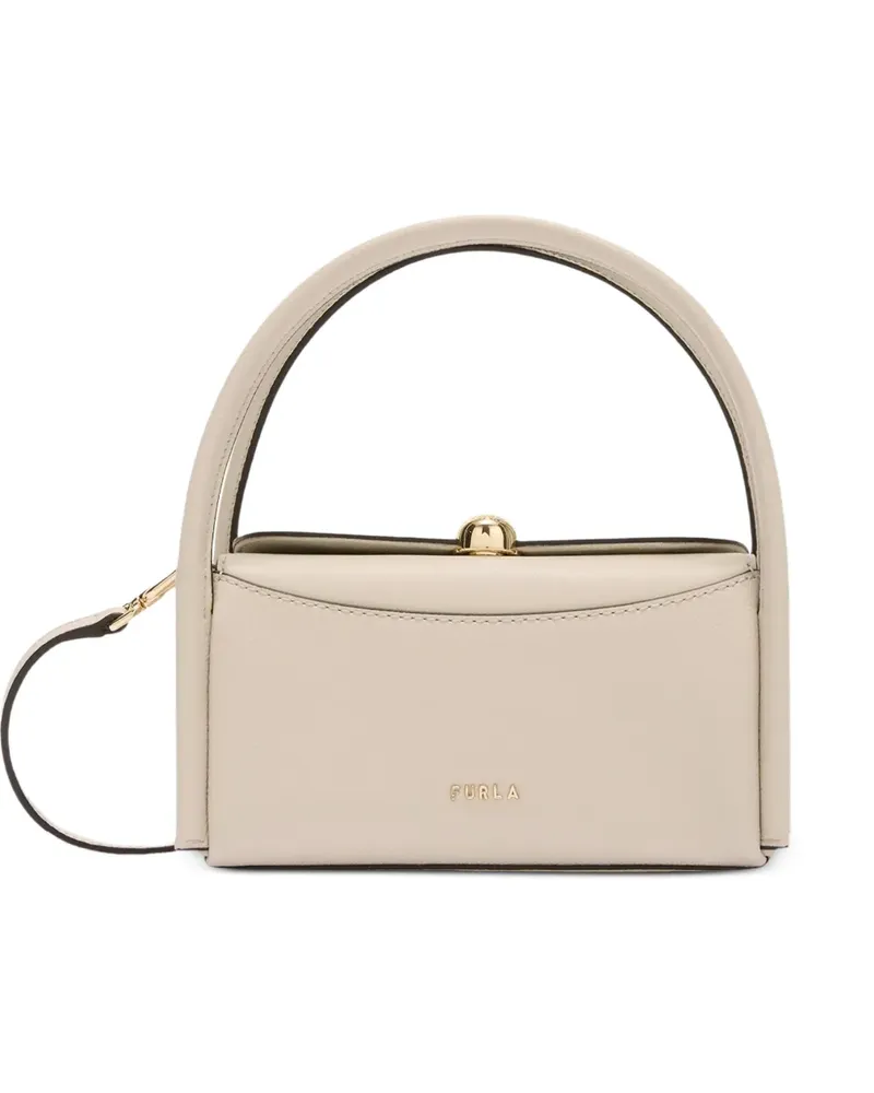 Furla Mini Boston Umhängetasche - Nude Nude
