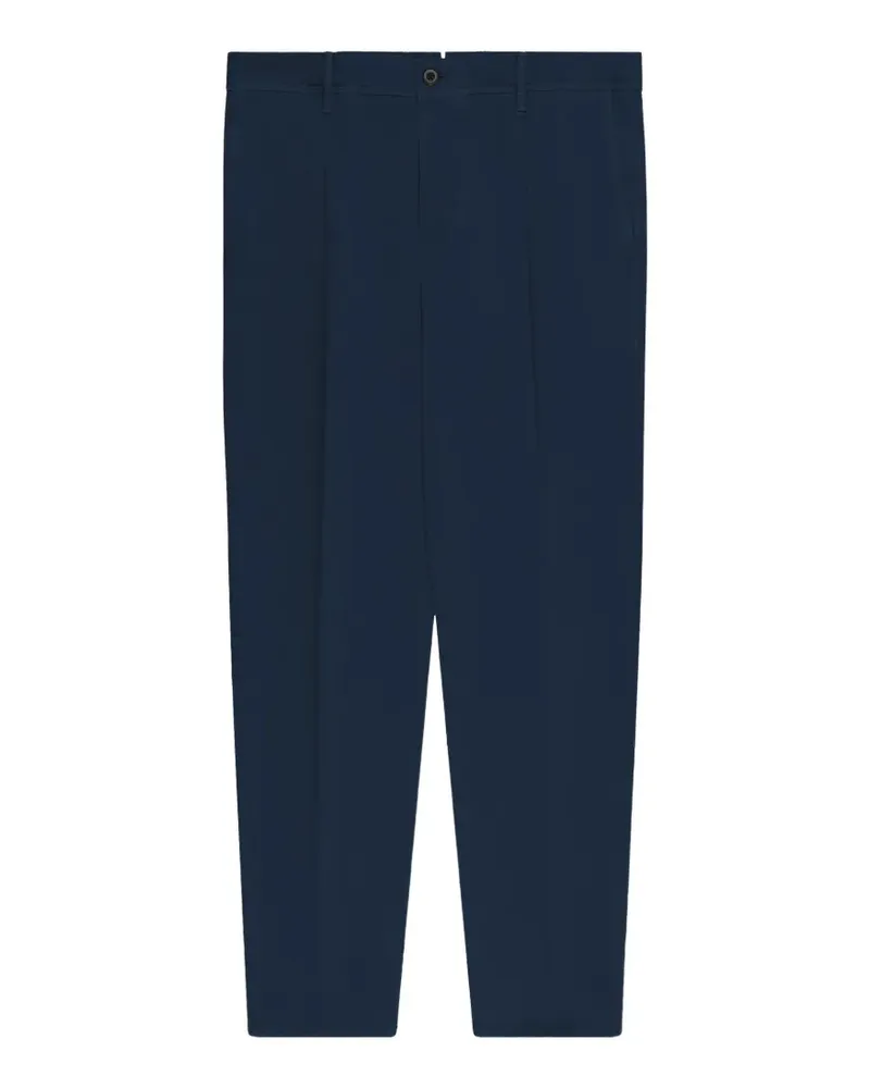 Incotex Hose mit Knöpfen - Blau Blau