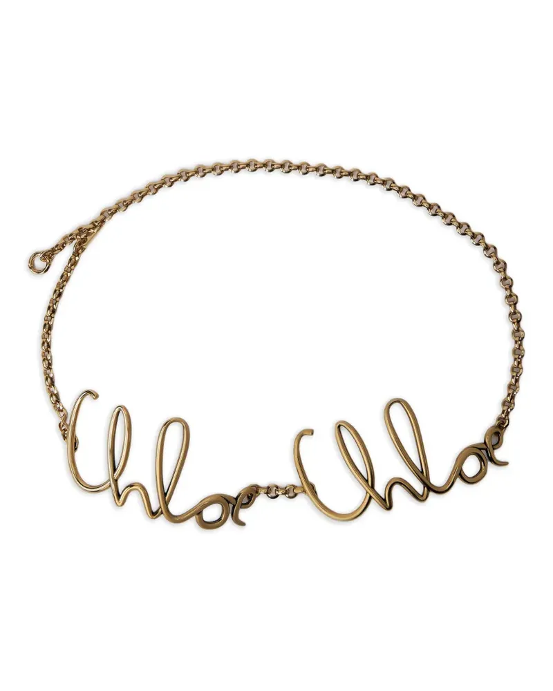 Chloé Iconic Kettengürtel - Gold Gold