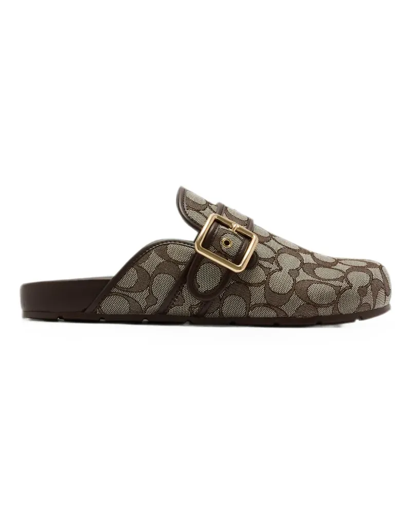 Coach Archival flat mules - Braun Braun
