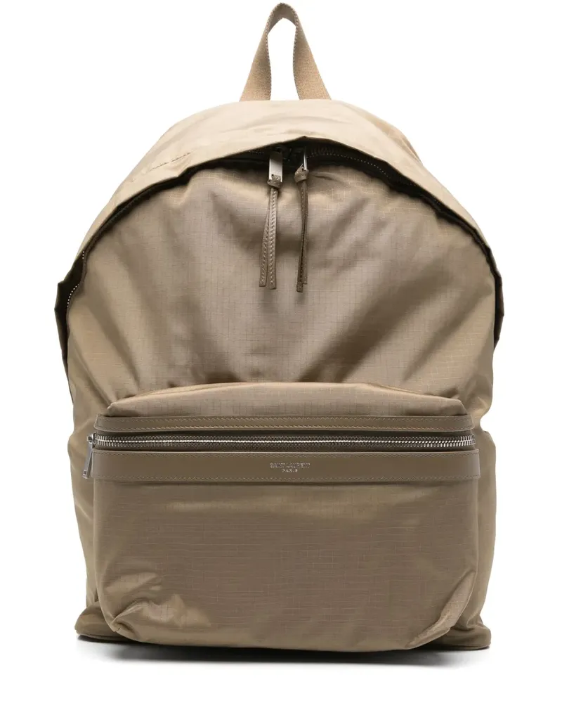 Saint Laurent City Rucksack - Nude Nude