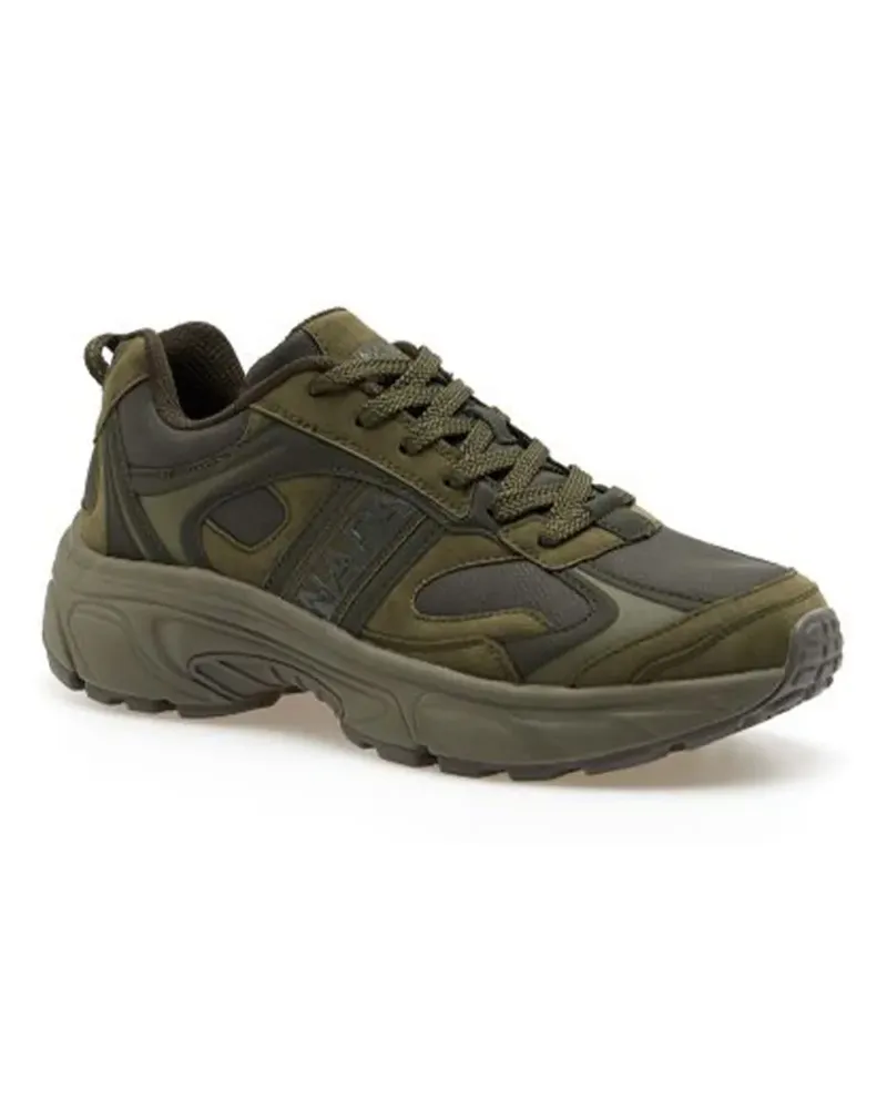 Napapijri Delta Sneakers mit Einsätzen - Grün Grün