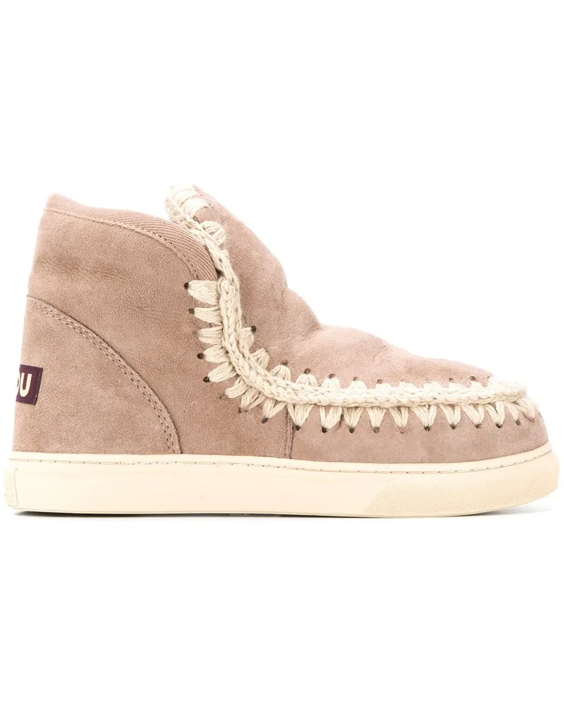 Mou Eskimo' Stiefeletten - Nude Nude