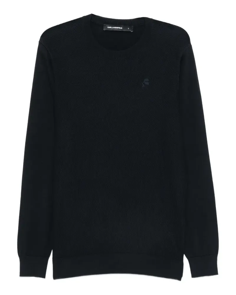 Karl Lagerfeld crew-neck sweater - Blau Blau