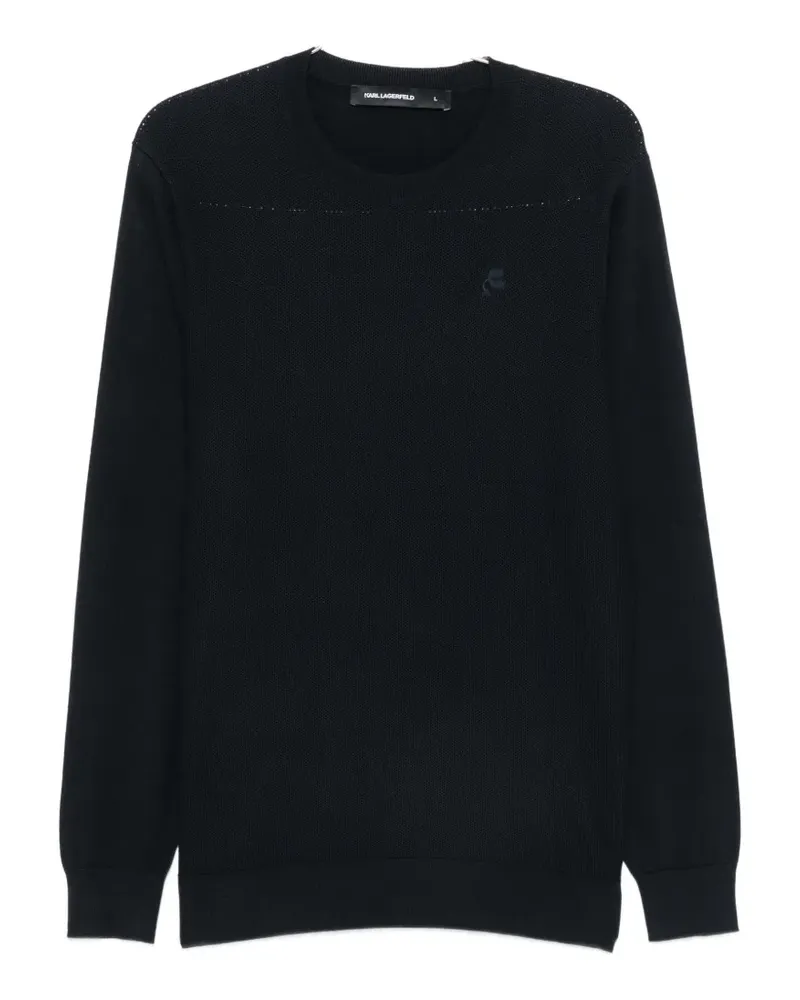 Karl Lagerfeld crew-neck sweater - Blau Blau