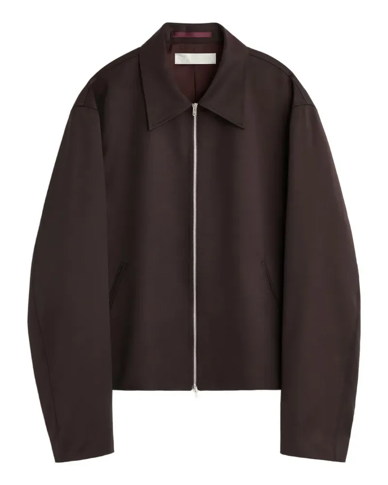 Our Legacy Jet Jacke mit Vordertaschen - Braun Braun