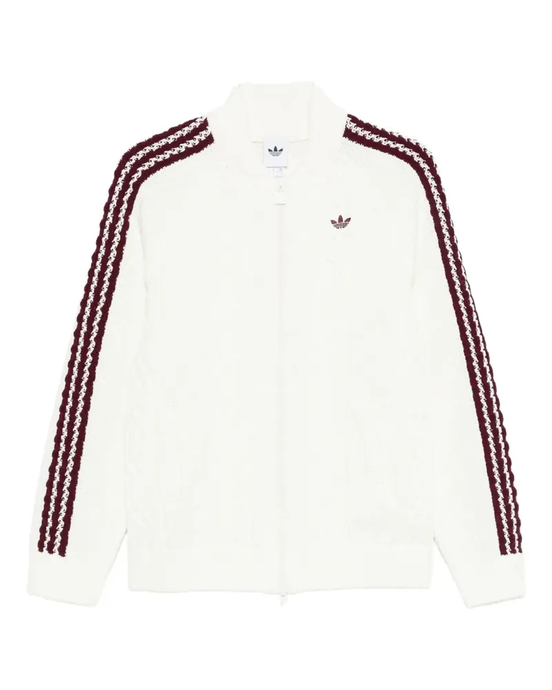 adidas Archive Cutline cable-knit knitwear - Weiß Weiß