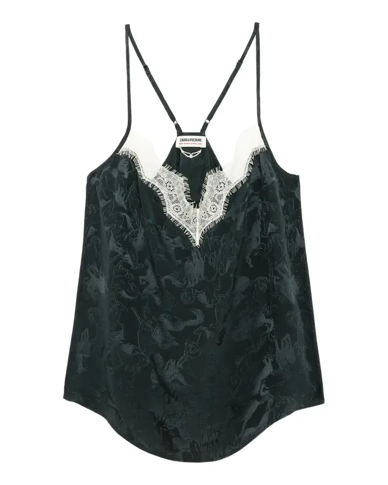 Zadig & Voltaire Cespa Jac Pferde Camisole - Grün Grün