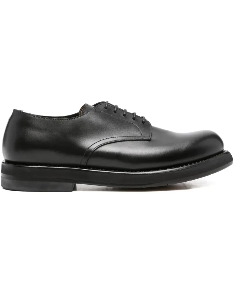 Premiata Klassische Derby-Schuhe - Schwarz Schwarz