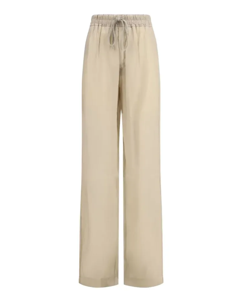 Rick Owens drawstring wide-leg trousers - Nude Nude