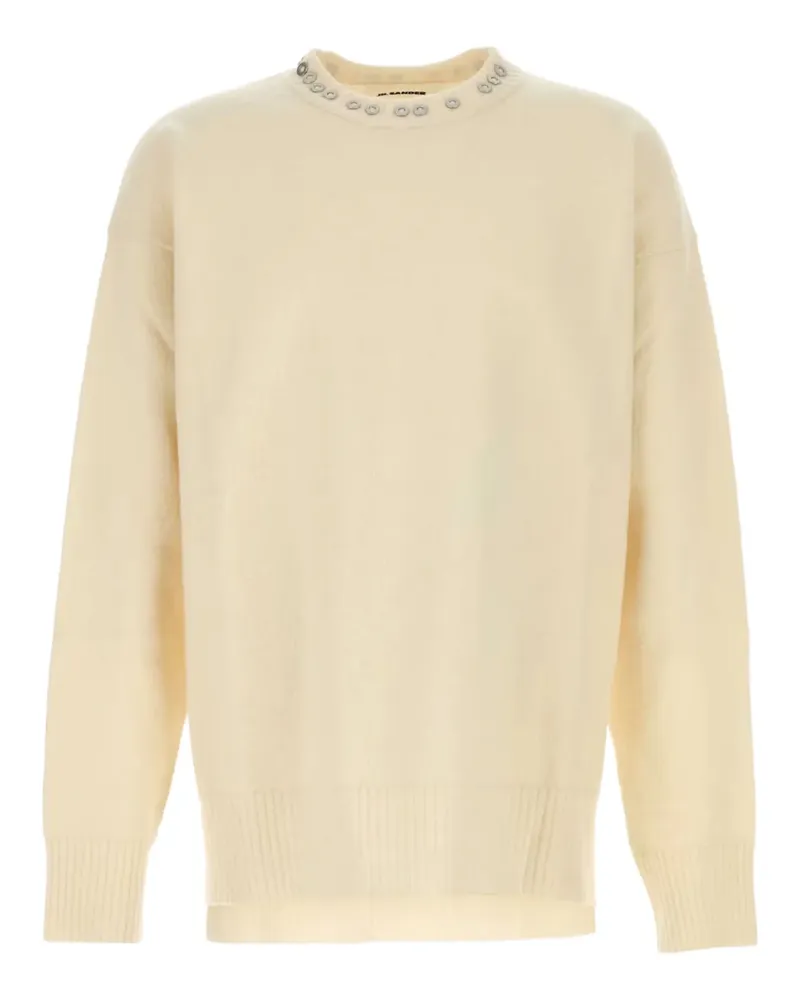 Jil Sander Pullover mit Ösendetail - Nude Nude