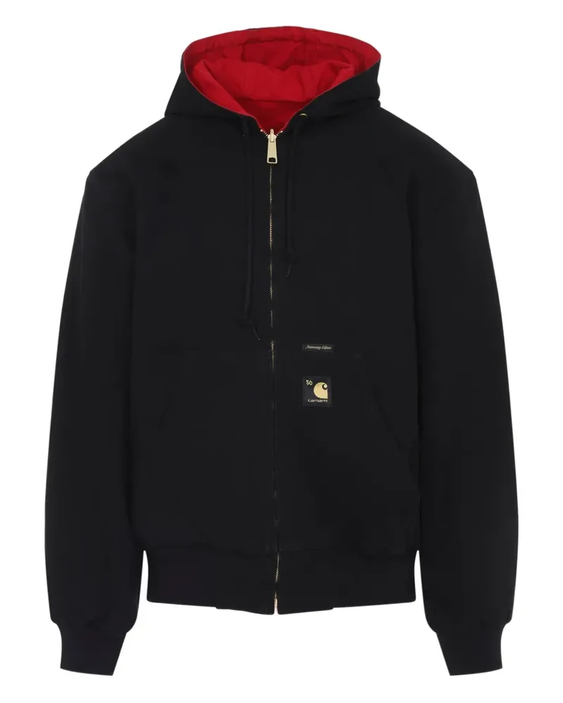 Carhartt WIP Langärmeliger Hoodie - Schwarz Schwarz