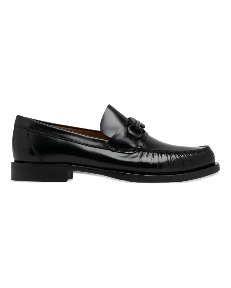 Ferragamo gancini-detail loafers - Schwarz Schwarz