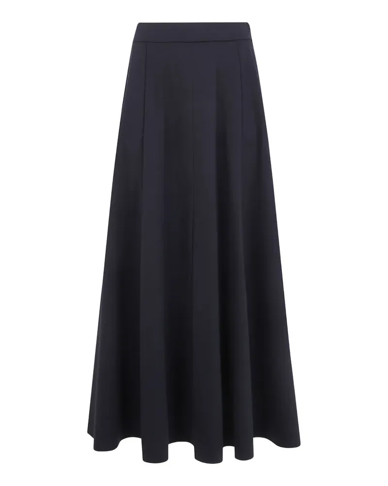 Pier Antonio Gaspari pleated maxi skirt - Schwarz Schwarz