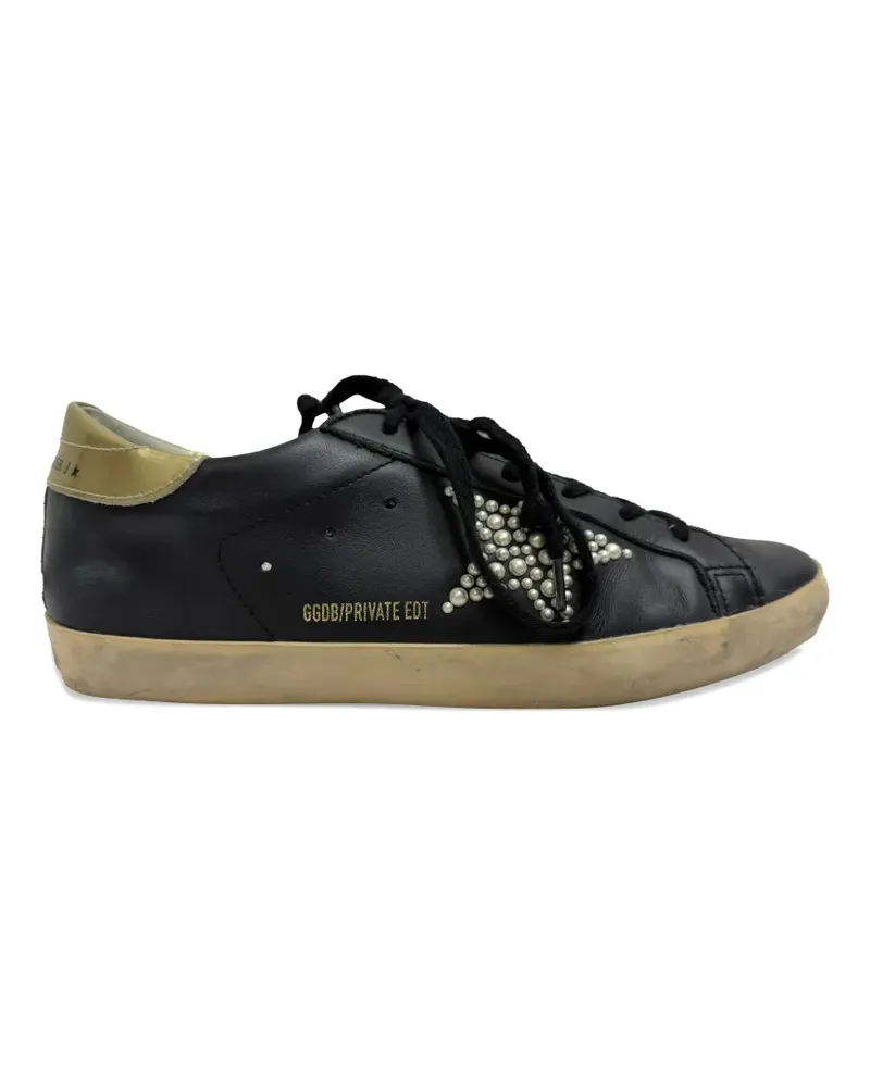 Golden Goose Superstar star-patch sneakers - Schwarz Schwarz