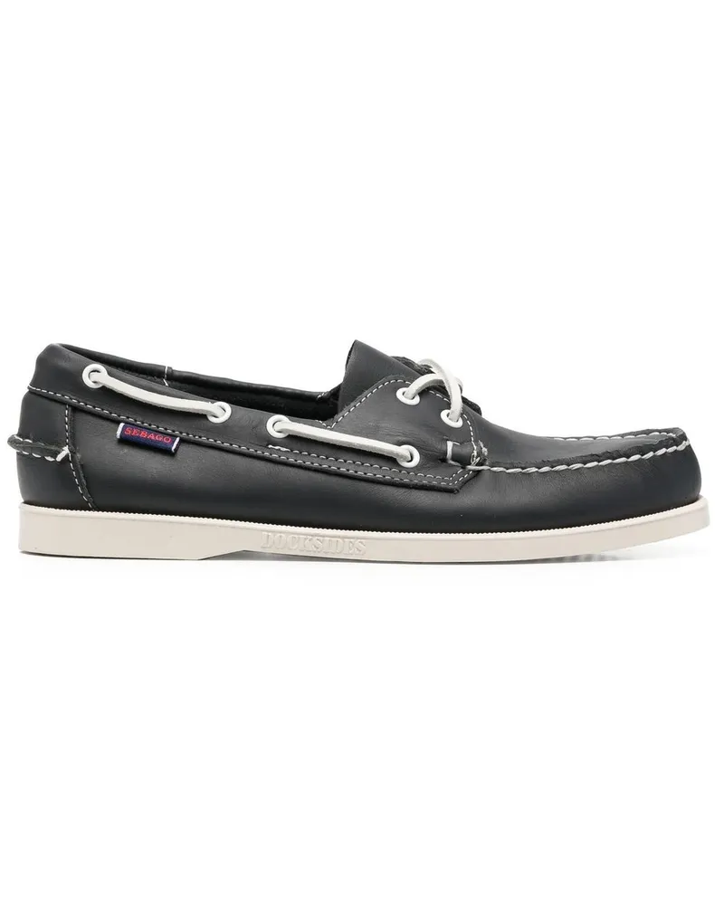 Sebago Docksides Portland Segelschuhe - Blau Blau