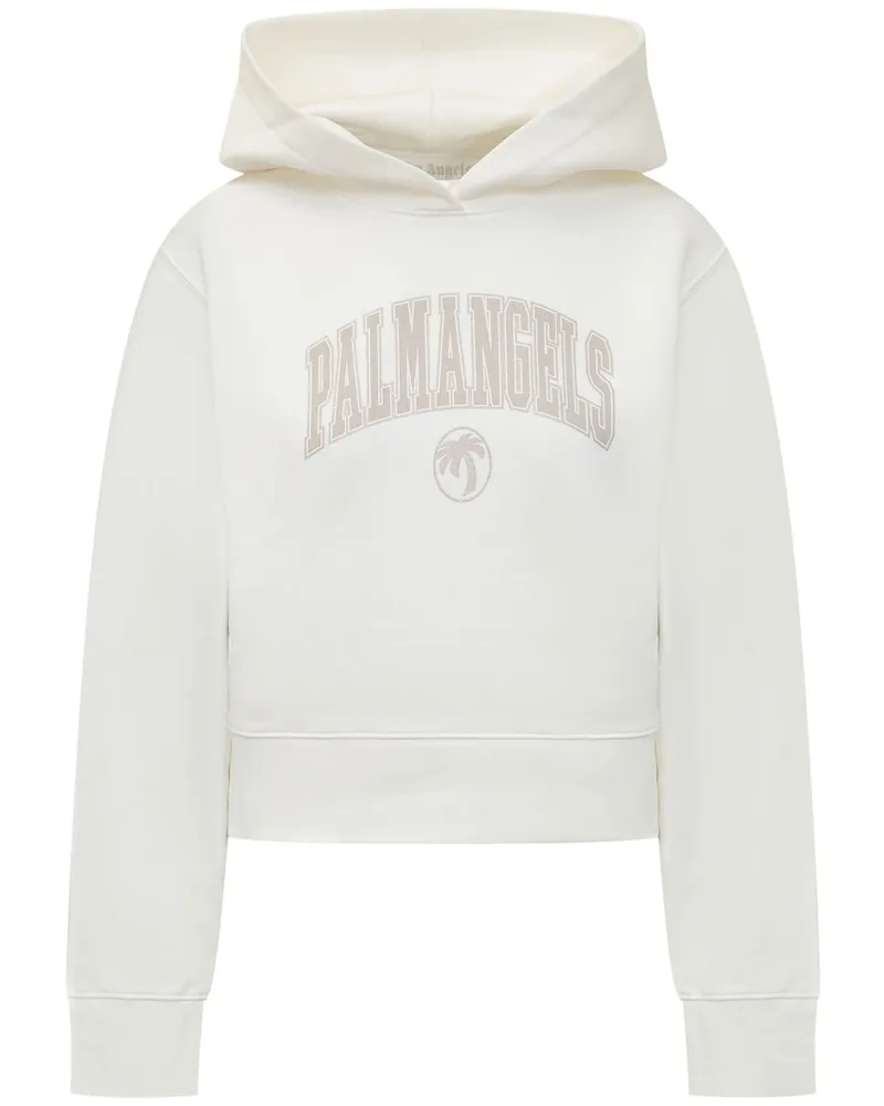 Palm Angels College Palm Hoodie - Weiß Weiß