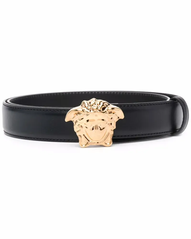 Versace Medusa Gürtel - Schwarz Schwarz