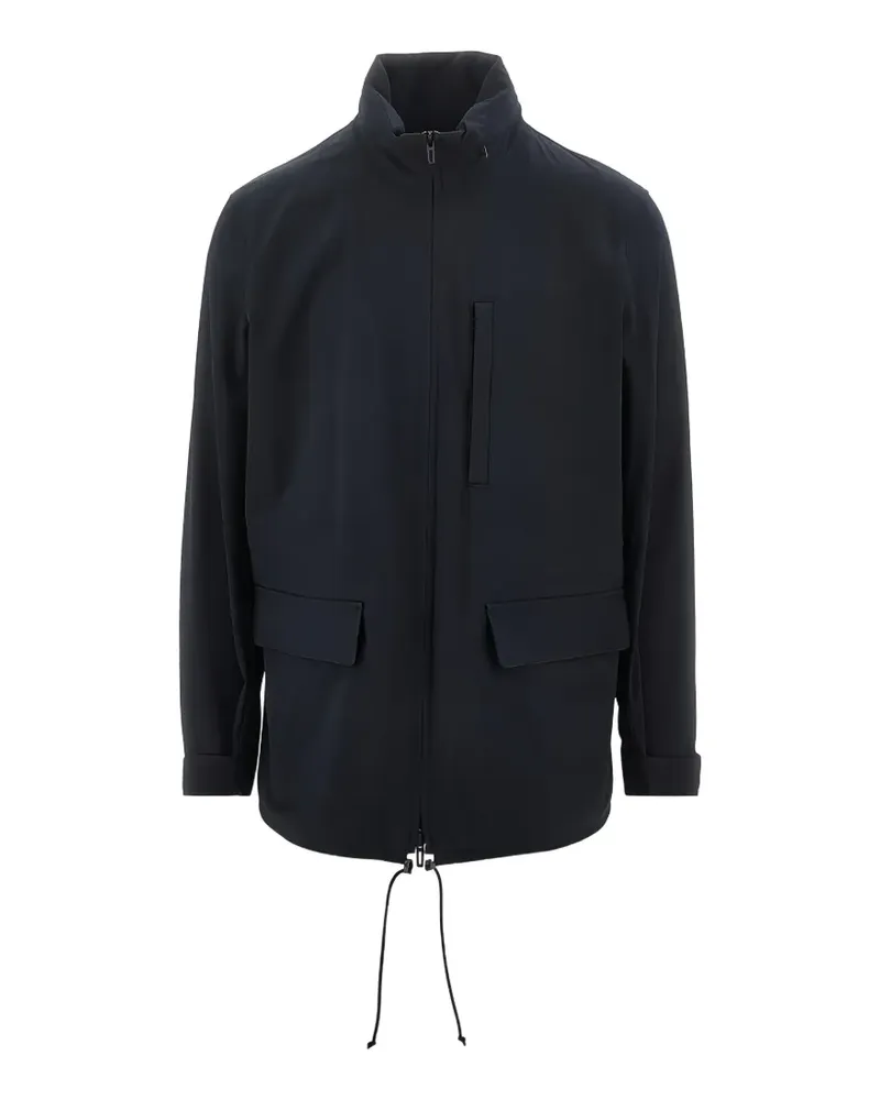 Emporio Armani flap-pocket jacket - Blau Blau