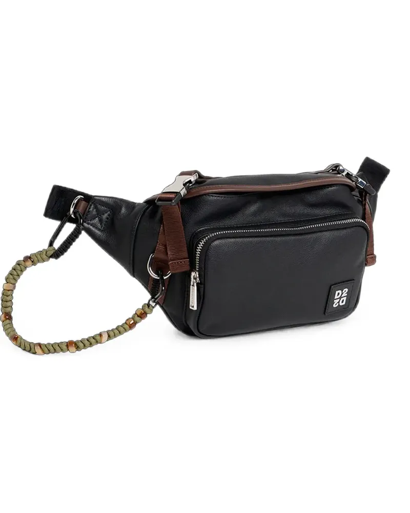 Dsquared2 D2 Upside Down Gürteltasche - Schwarz Schwarz