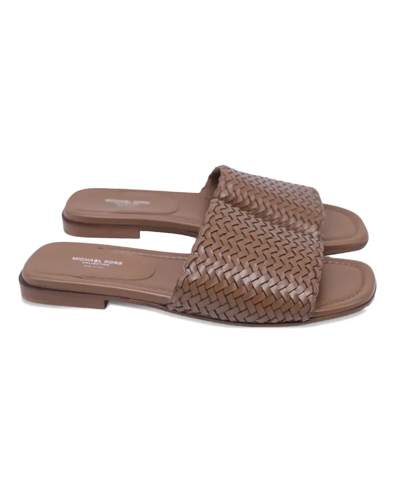 Michael Kors woven leather sandals - Braun Braun