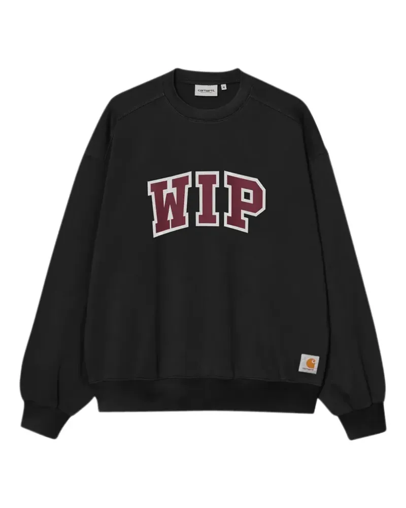 Carhartt WIP Ballonpullover mit grafischem Print - Schwarz Schwarz