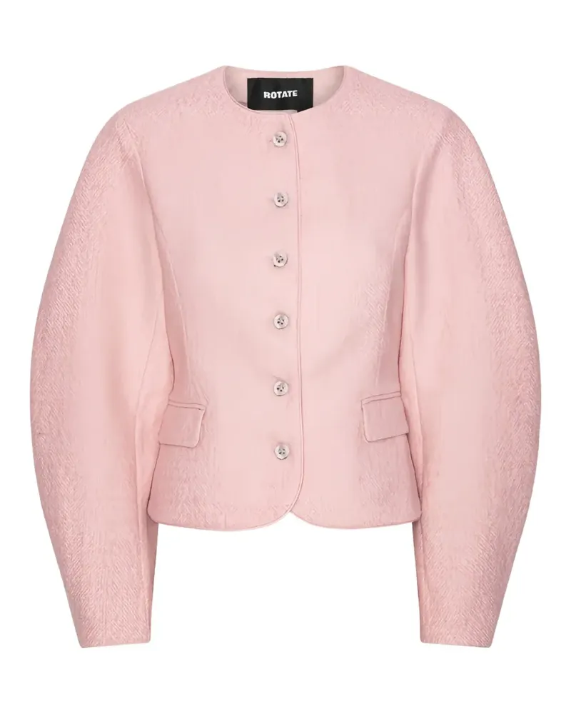 ROTATE Birger Christensen Jacke mit Kokon-Ärmeln - Rosa Rosa