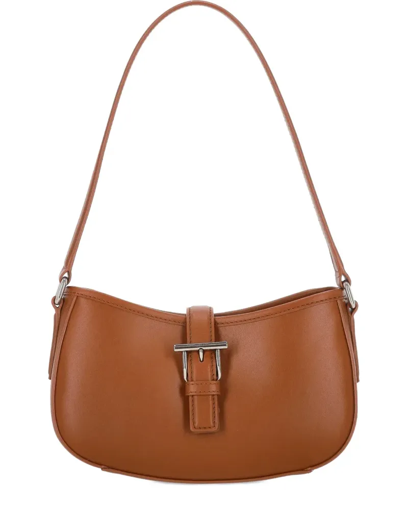 Alexander McQueen Mini T-Bar Schultertasche - Braun Braun
