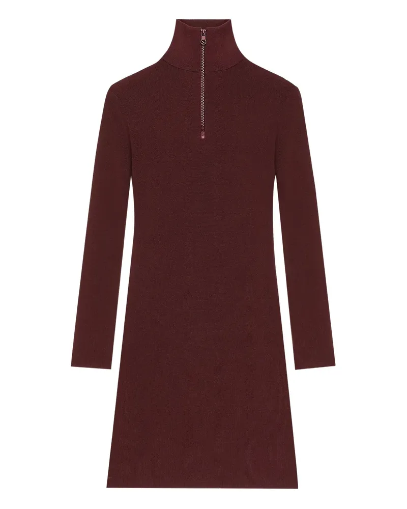 Courrèges Minikleid mit Reißverschluss - Rot Rot