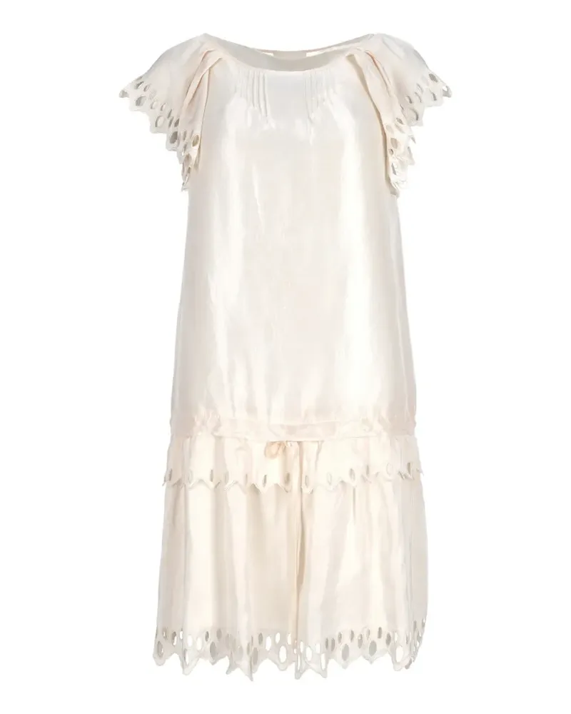 Vanessa Bruno cut-out midi dress - Nude Nude