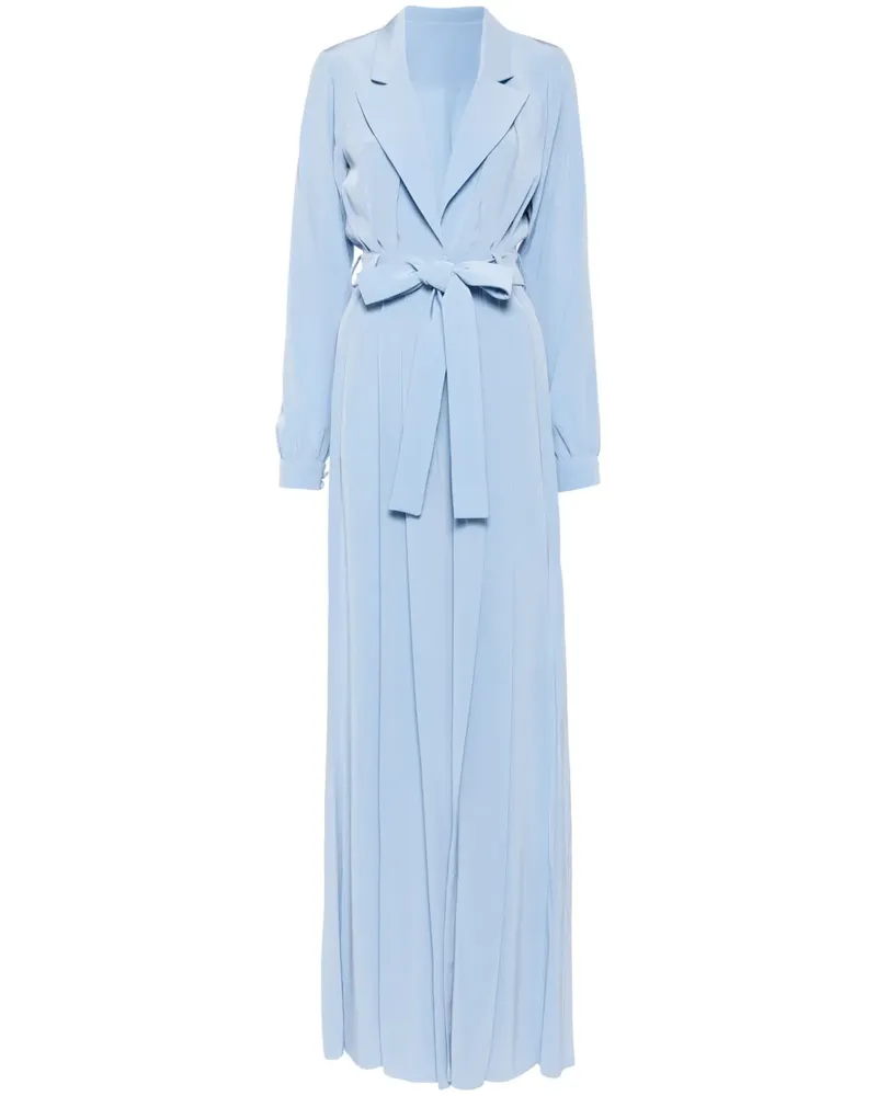 Saiid Kobeisy Jumpsuit mit Krepp-Struktur - Blau Blau