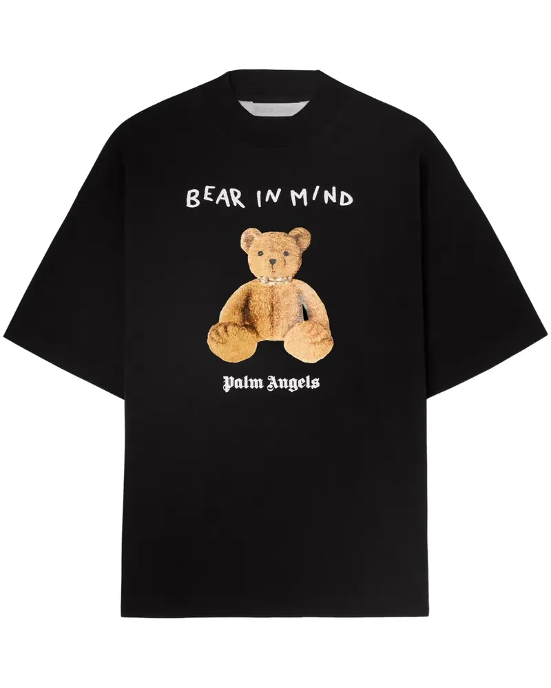 Palm Angels Bear in Mind T-Shirt - Schwarz Schwarz
