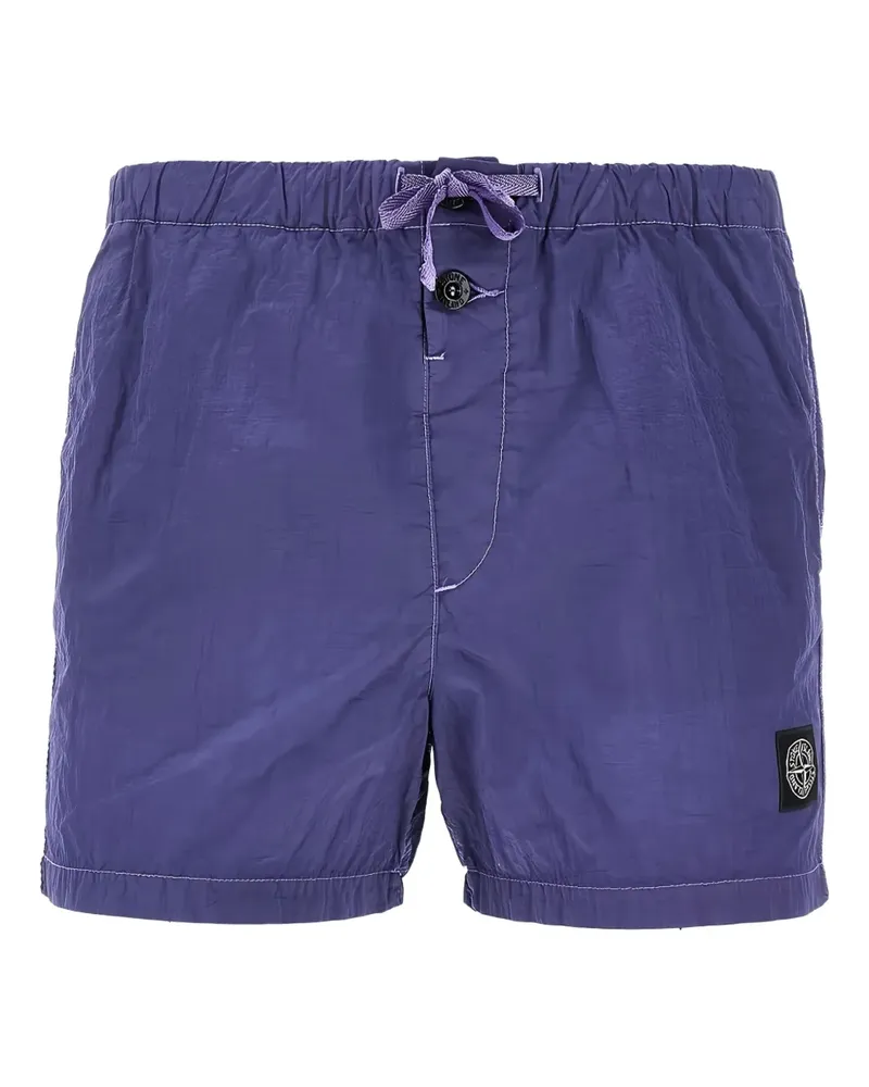 Stone Island Badeshorts mit Stretchbund - Violett Violett