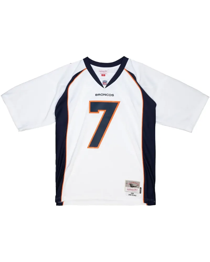 Mitchell & Ness 1998 John Elway Denver Broncos Legacy Trikot - Weiß Weiß