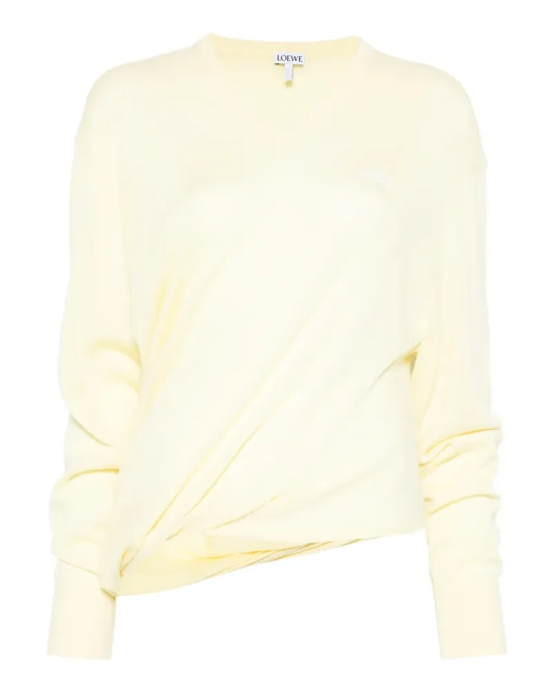 Loewe Klassischer Pullover - Gelb Gelb