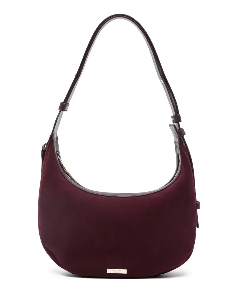 Aspinal of London Hudson Crescent Schultertasche - Violett Violett