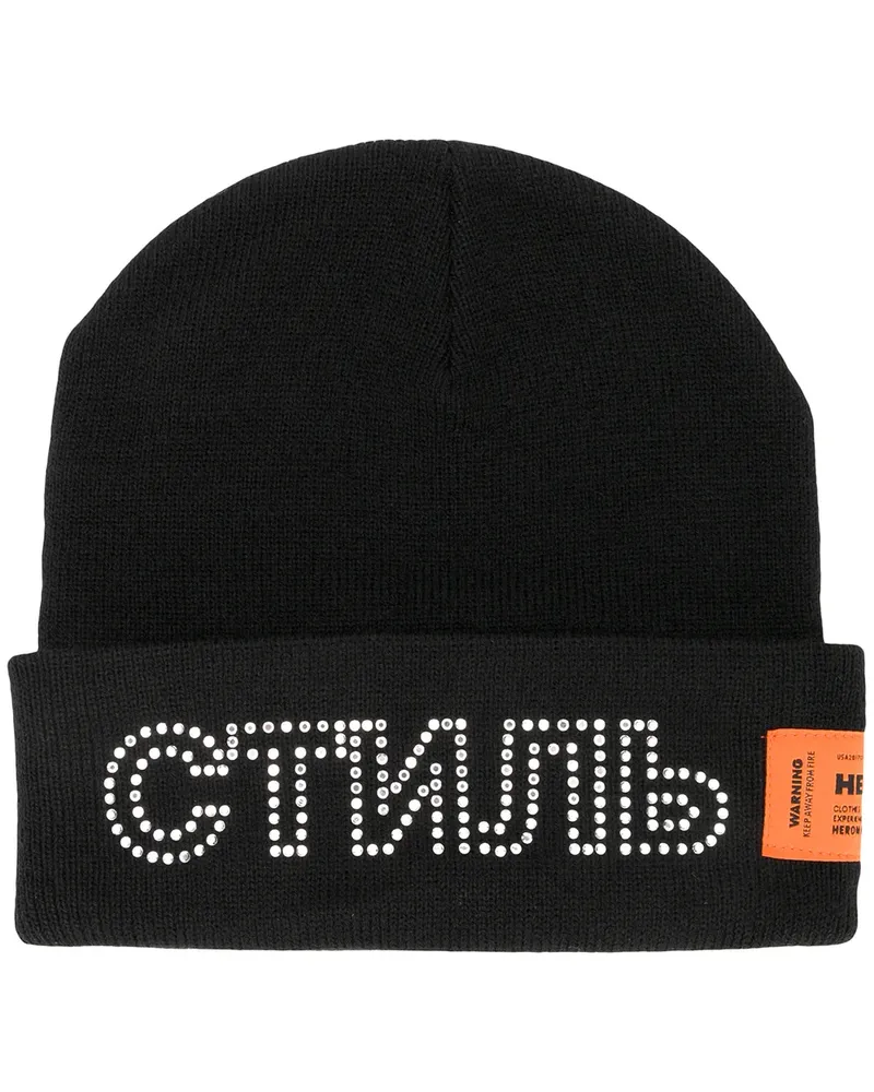 Heron Preston Carhartt' Beanie - Schwarz Schwarz