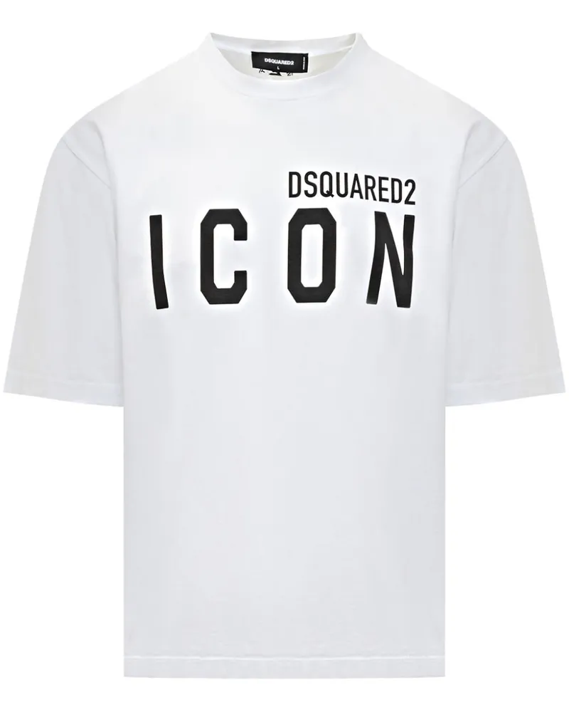 Dsquared2 Be Icon T-Shirt - Weiß Weiß