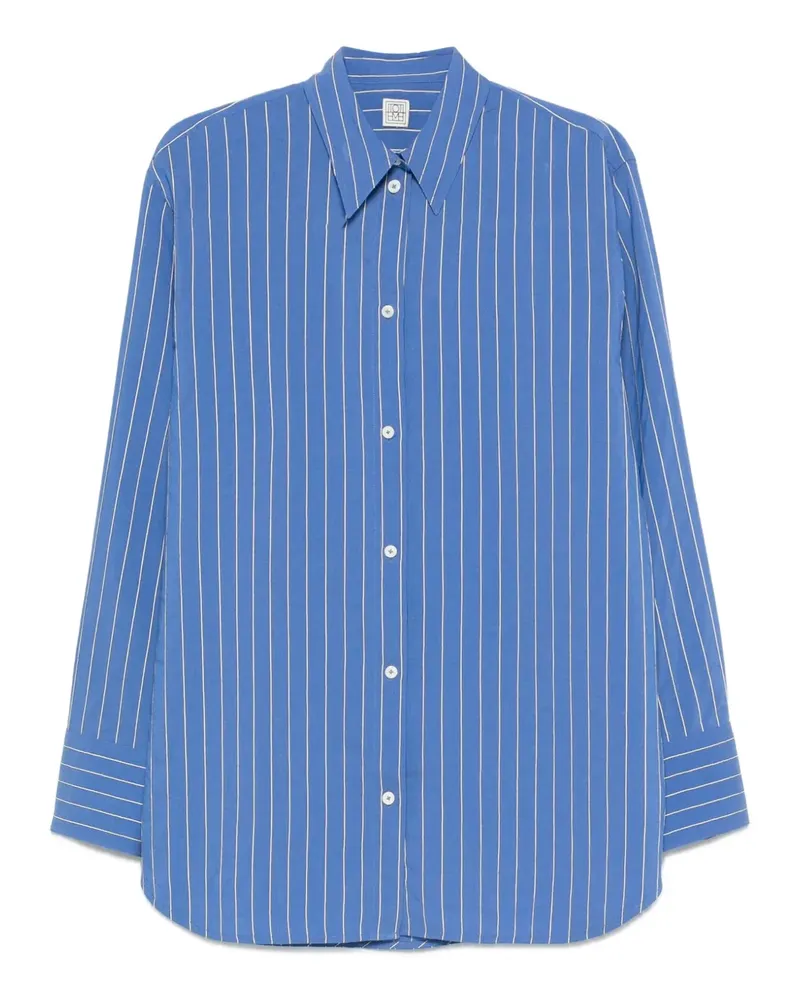 Totême Gestreiftes Hemd - Blau Blau