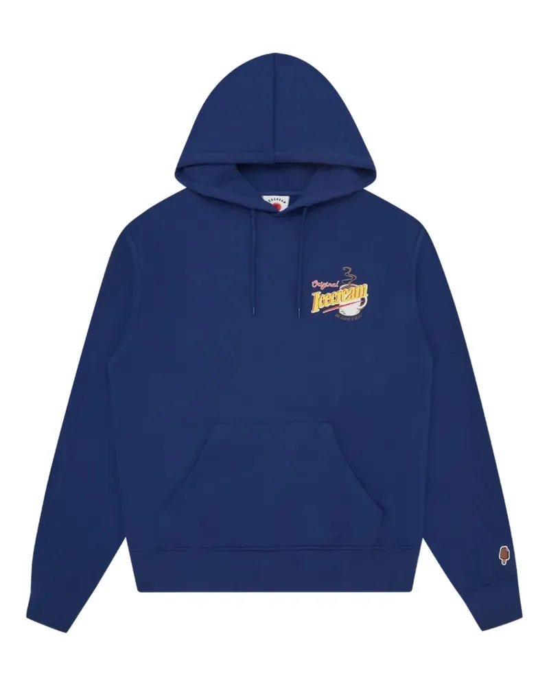 ICECREAM Hoodie mit grafischem Print - Blau Blau