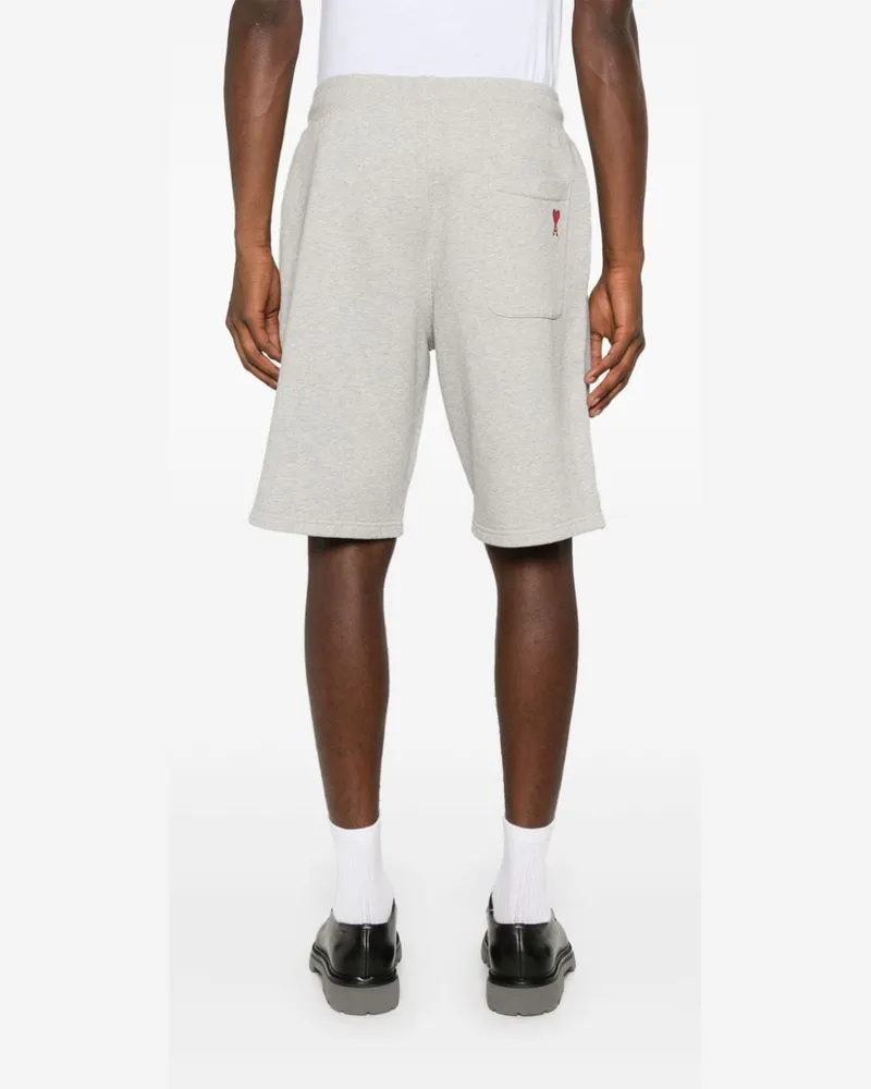 AMI Paris Ami de Coeur Joggingshorts - Grau Grau