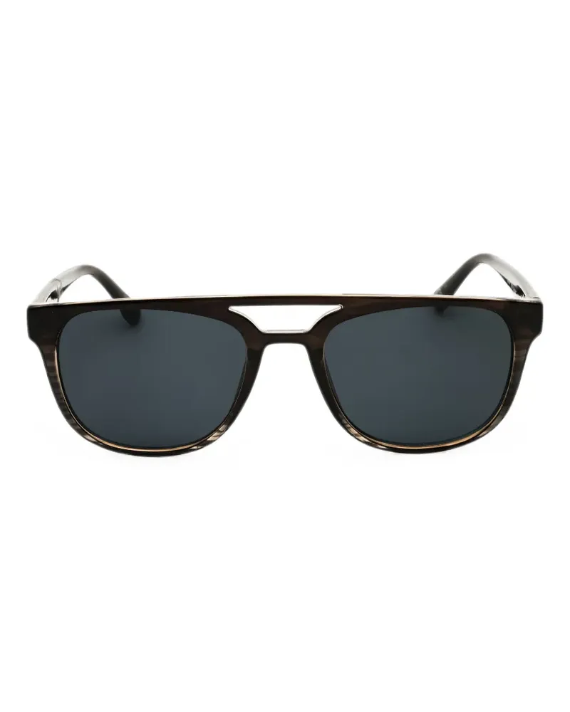 GAP rectangular-frame double-bridge sunglasses - Braun Braun