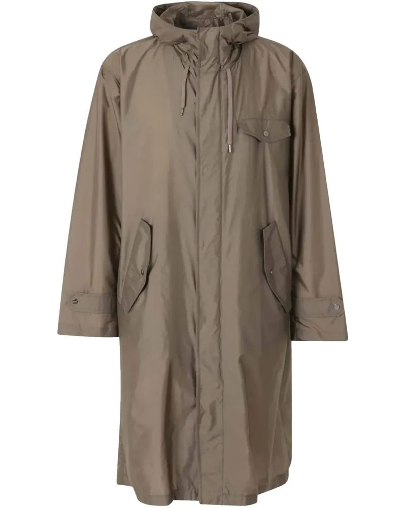 Herno Parka mit Kapuze - Grün Grün