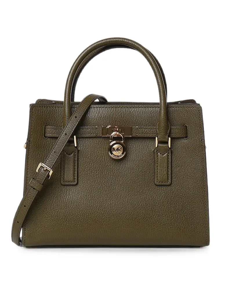 Michael Kors Kleine Hamilton Moderne Satchel - Grün Grün