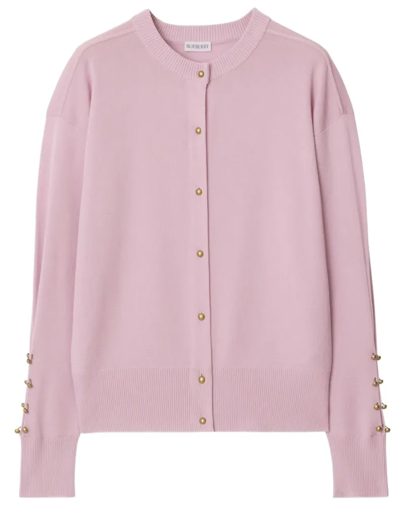 Burberry Klassischer Cardigan - Rosa Rosa