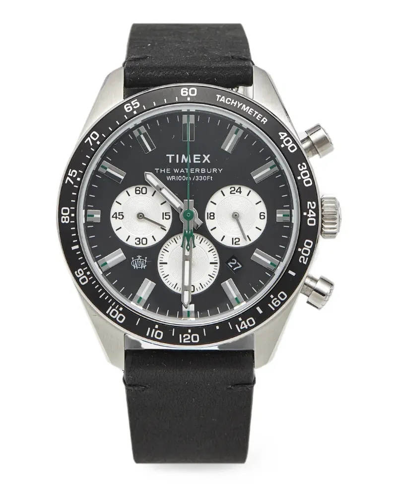 Timex Waterbury Armbanduhr 41mm - Schwarz Schwarz