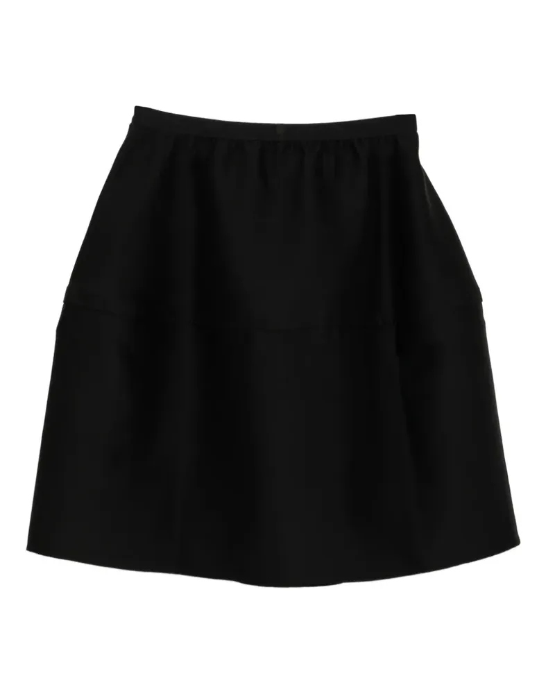 JNBY pintucked midi skirt - Schwarz Schwarz