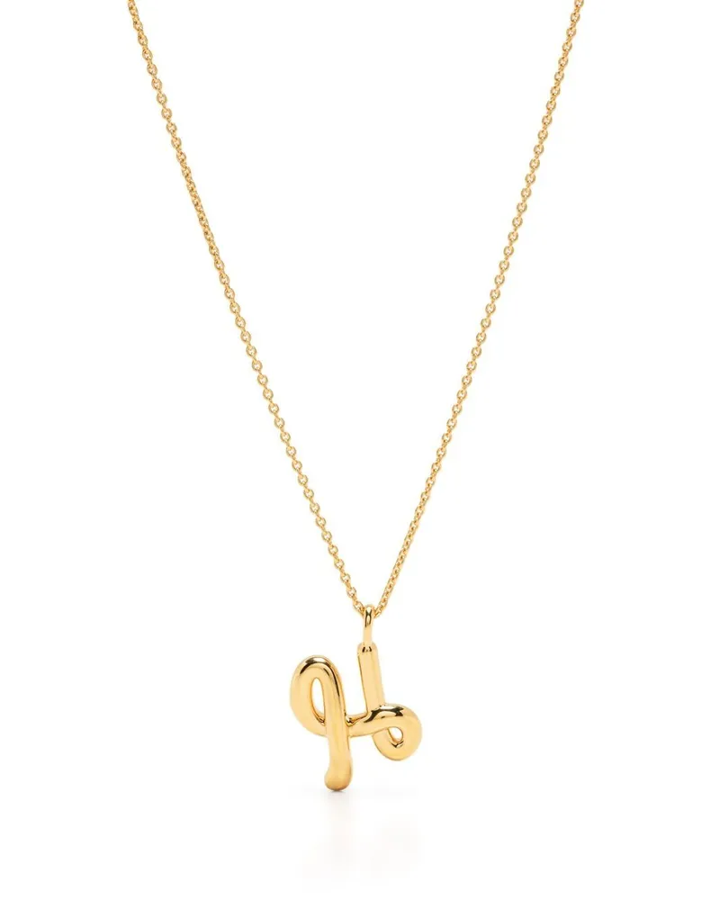Missoma Curly Molten Halskette - Gold Gold