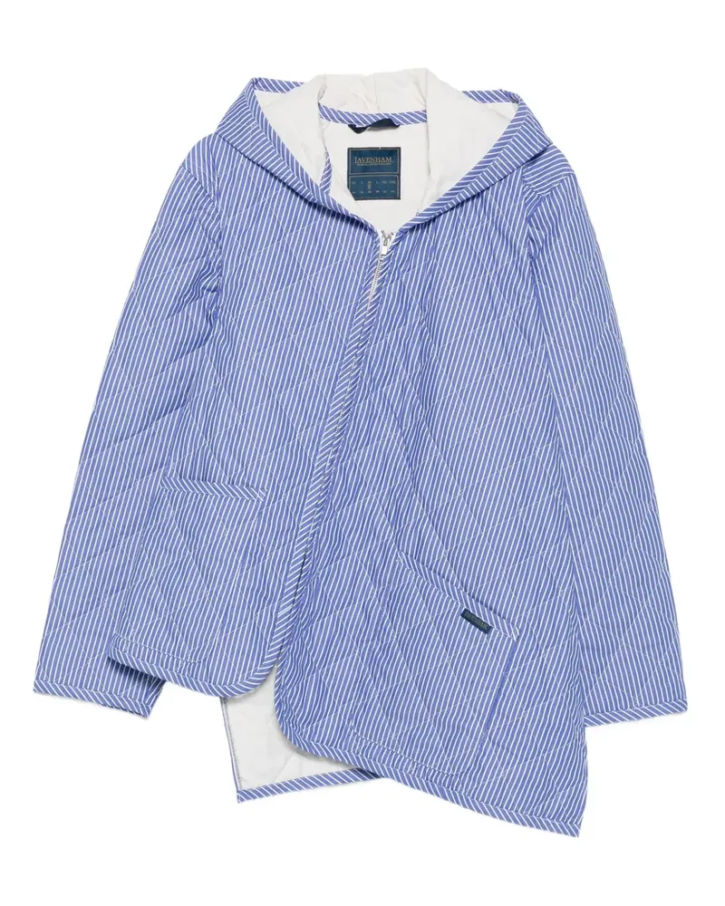Comme des Garçons Gesteppte Jacke mit Streifen - Blau Blau